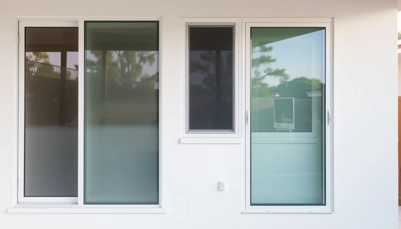 Double Pane Window Repair in San Diego, CA — Foggy double-pane glass brought back clear.