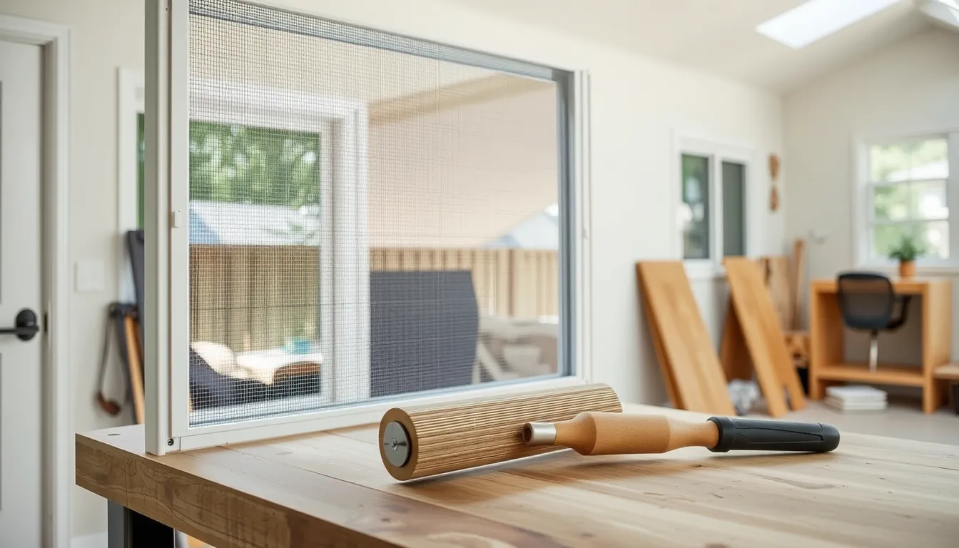 Window Screen Repair in San Diego, CA — Screens re-meshed and re-fit to your frame.
